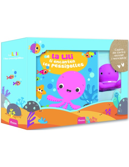 Llibre bany A la Lili li encanten les pessigolles Ecologic