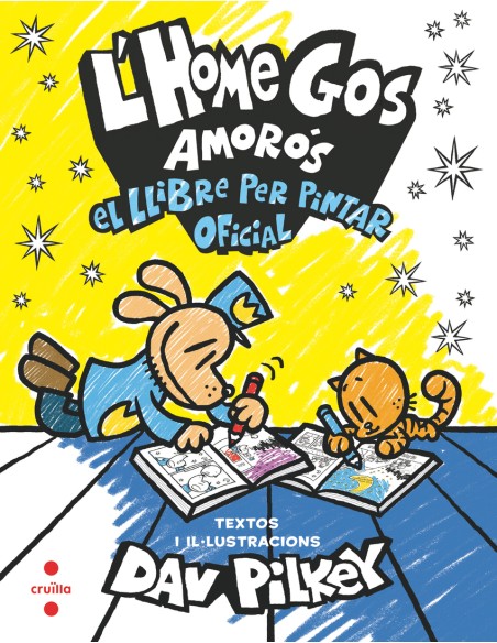 L Home Gos amoros El llibre per pintar oficial