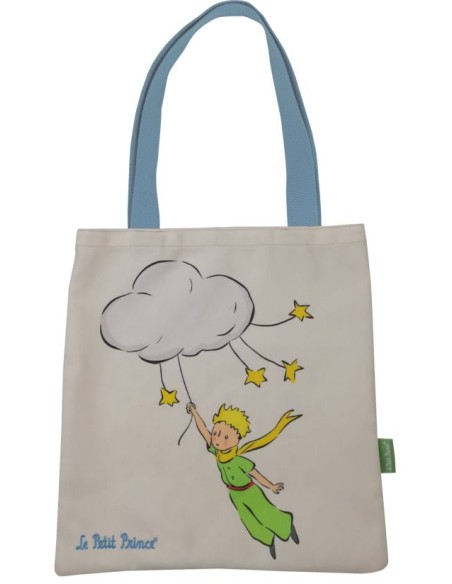 BOLSO DE TELA EL PRINCIPITO NUBE