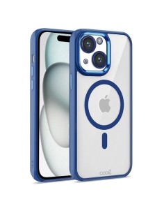 COOL funda para teléfono móvil 15,5 cm (6.1") Azul, Transparente