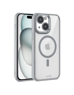 COOL funda para teléfono móvil 15,5 cm (6.1") Plata, Transparente