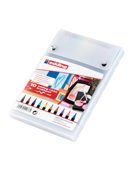 EST. 10 ROTULAD. EDDING PINCEL 1340 STDO