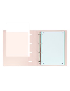 400131303 carpeta de cartón A4+ Rosa 400131303 - Pack de 4 unidades