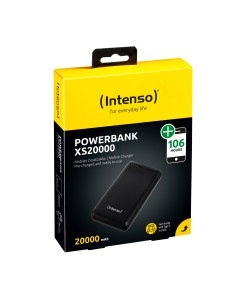 XS20000 Polímero de litio 20000 mAh Negro