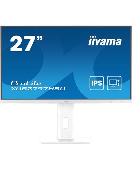ProLite XUB2797HSU-W2 pantalla para PC 68,6 cm (27") 1920 x 1080 Pixeles Full HD LED Blanco