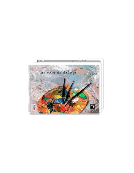 PACSA BLOC DIBUJO ESPIRAL 20 HOJAS 90 GR. RECUADRO 230X330 MM -10U-