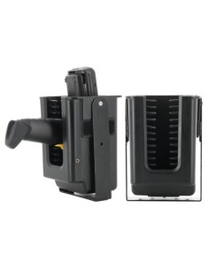 031023 soporte Soporte pasivo Escáner de código de barras, Equipo móvil portátil, Impresora portátil Negro