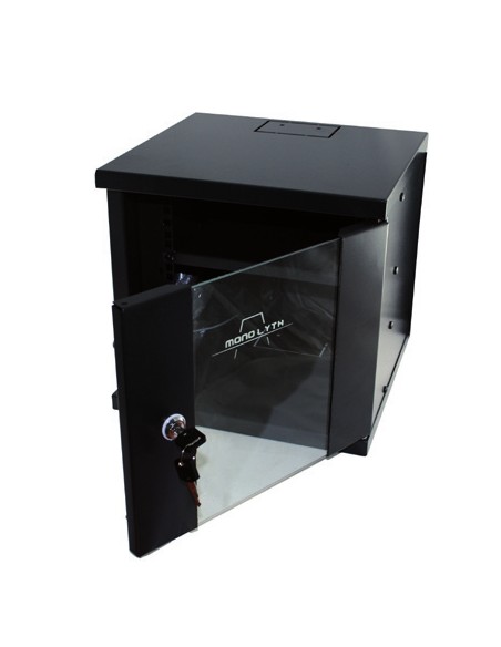 SH6309 9U Bastidor de pared Negro