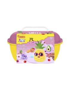 Cofre de plastilina sweet con complementos y recortables