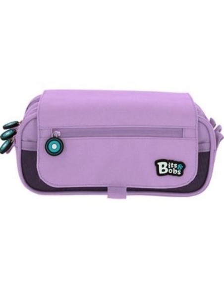 PORTATODO TRIPLE CON SOLAPA BITSampBOBS LAVANDA