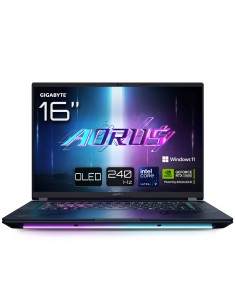 AORUS MASTER 16 BYH Portátil Gaming - 16,0, 240Hz OLED, Intel Core 275HX, NVIDIA RTX 5080 GPU, 32GB DDR5 5600MHz, 1 x Gen4 1TB 