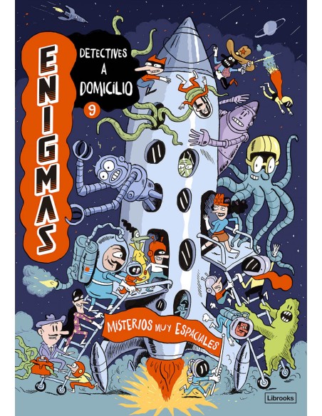 Enigmas Detectives a domicilio 9 Misterios muy espaciales