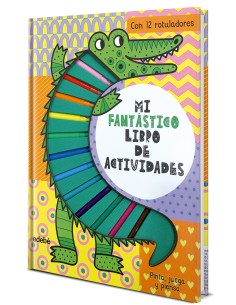 MI FANTASTICO LIBRO DE ACTIVIDADES COCODRILO