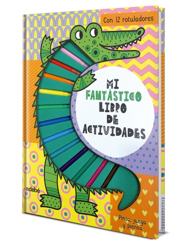 MI FANTASTICO LIBRO DE ACTIVIDADES COCODRILO