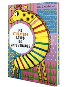 MI DIVERTIDO LIBRO DE ACTIVIDADES JIRAFA