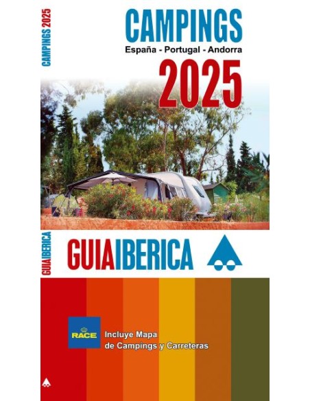 GUIA IBERICA CAMPINGS 2025 ESPANA PORTUGAL ANDORRA