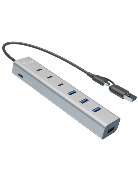USB-C/USB-A Charging Metal HUB 7 port (3x USB-C, 4x USB-A)