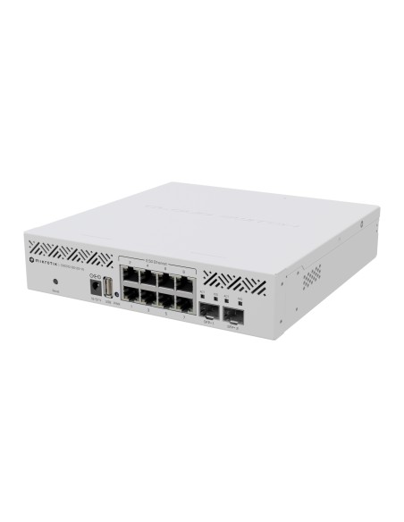 CRS310-8G+2S+IN: L3 Smart Switch Gestionado 2.5G Ethernet (100/1000/2500) Energía sobre Ethernet (PoE) 1U Blanco