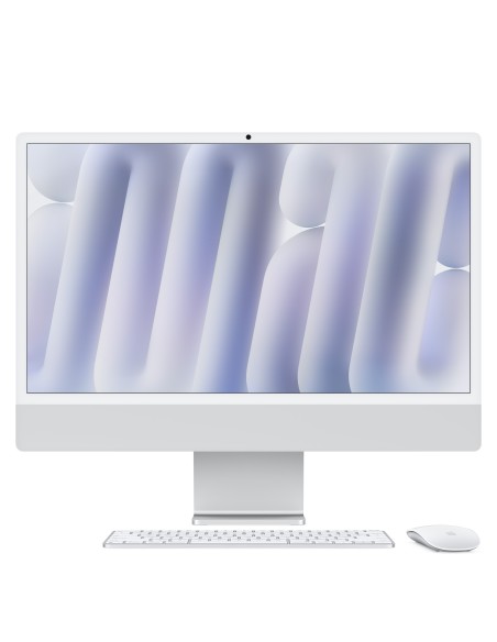 iMac Apple M M4 59,7 cm (23.5") 4480 x 2520 Pixeles PC todo en uno 24 GB 512 GB SSD macOS Sequoia Wi-Fi 6E (802.11ax) Plata