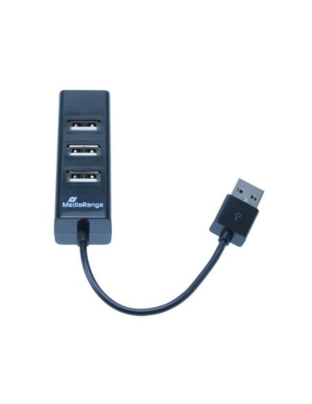 MRCS502 hub de interfaz 480 Mbit/s Negro