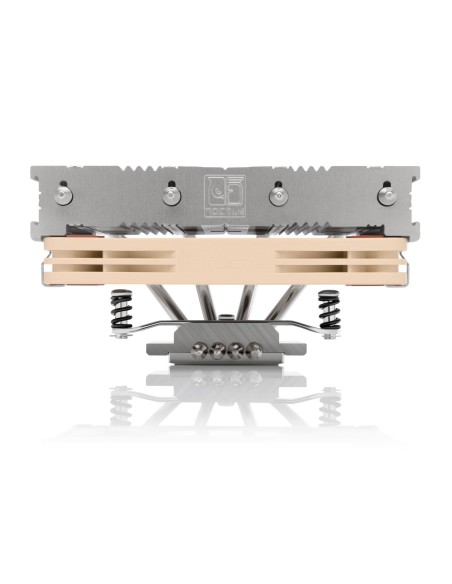 NH-L12S sistema de refrigeración para ordenador Procesador Enfriador 12 cm Beige, Níquel