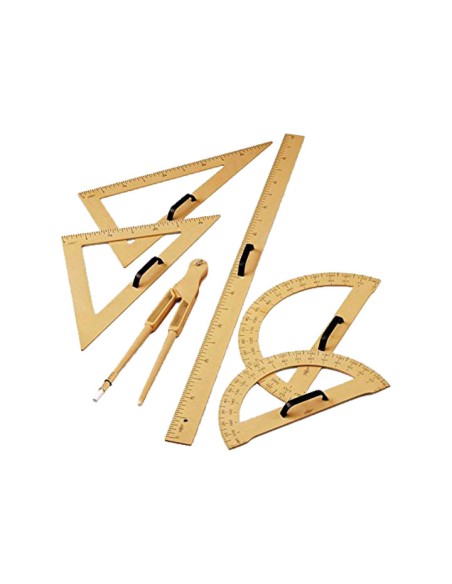 J.5 PIEZAS FAIBO SETP (REGLA.CART.SEMI.COM.ESCUA)