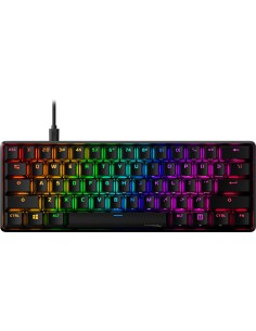 HyperX Teclado mecánico gaming HyperX Alloy Origins 60 - HX Red (distribución de EE. UU.)