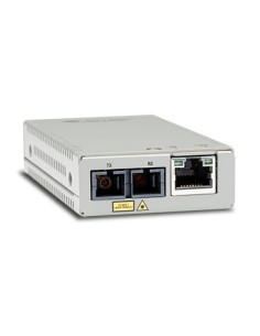 AT-MMC200LX/SC-TAA-60 convertidor de medio 100 Mbit/s 1310 nm Gris