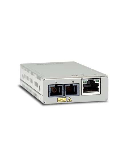 AT-MMC200LX/SC-TAA-60 convertidor de medio 100 Mbit/s 1310 nm Gris