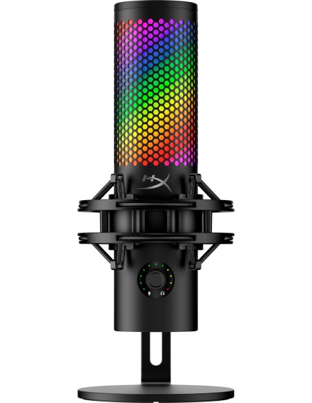 QuadCast 2 S - USB Microphone (Black) Negro Micrófono de superficie para mesa