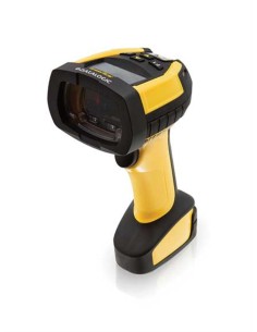 PM9600-DHP433RB lector de código de barras Lector de códigos de barras portátil 1D/2D Laser Negro, Amarillo