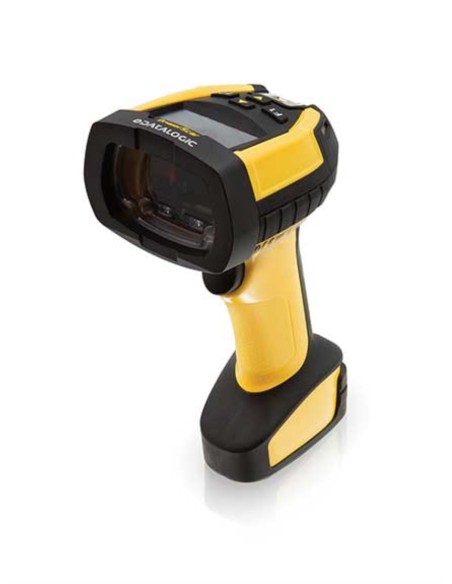 PM9600-DHP433RB lector de código de barras Lector de códigos de barras portátil 1D/2D Laser Negro, Amarillo