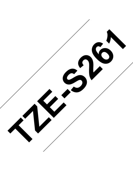 TZE-S261 cinta para impresora de etiquetas TZ