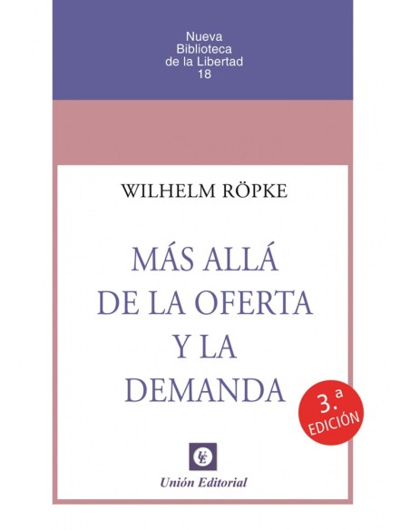 MAS ALLA DE LA OFERTA Y LA DEMANDA 2023