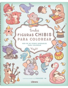 LINDAS FIGURAS CHIBI PARA COLOREAR