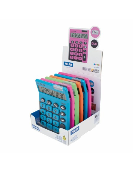 Duo calculadora Escritorio Calculadora básica Colores surtidos