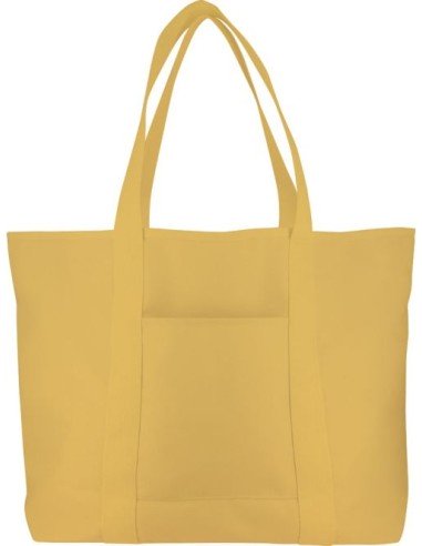 BOLSA TOTE BAG COTTON AMARILLO 56x37x16cm