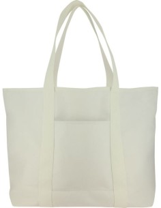 BOLSA TOTE BAG COTTON BEIGE 56x37x16cm