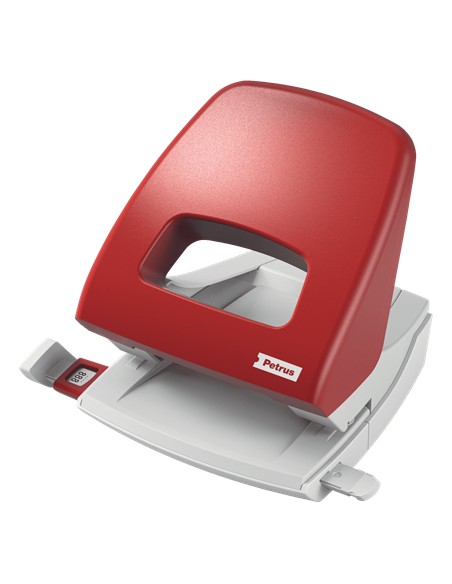 623348 perforador de papel 25 hojas Gris, Rojo