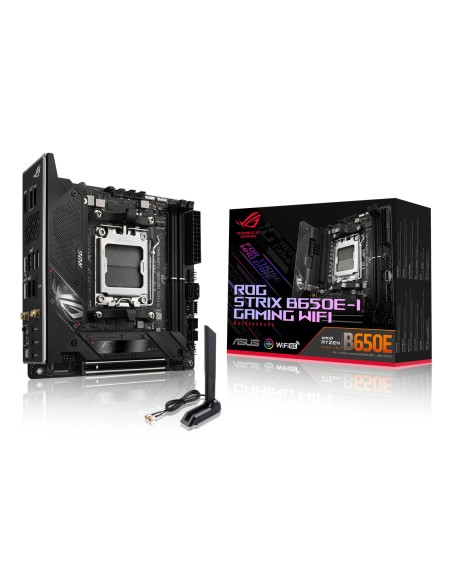 ROG STRIX B650E-I GAMING WIFI AMD B650 Zócalo AM5 mini ITX