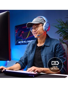 Cloud Jet: auriculares gaming inalámbricos (negro)