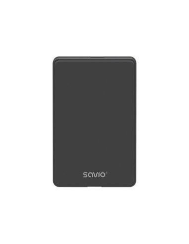 AK-65 caja para disco duro externo Carcasa de disco duro/SSD Negro 2.5"