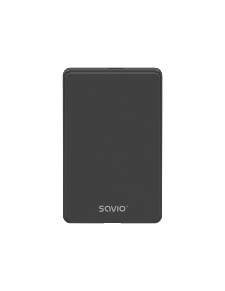 AK-65 caja para disco duro externo Carcasa de disco duro/SSD Negro 2.5"