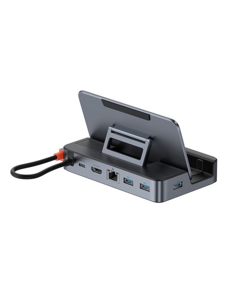 GamerX estación dock para móvil Consola de videojuegos portátil Gris