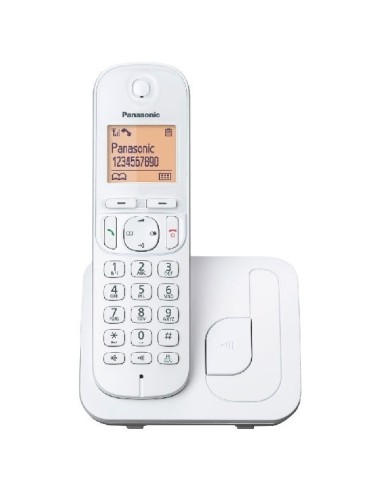 KX-TGC210 Teléfono DECT Blanco Identificador de llamadas