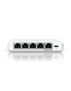 UniFi Flex Mini 2.5G Gestionado 2.5G Ethernet (100/1000/2500) Energía sobre Ethernet (PoE) Escritorio Blanco
