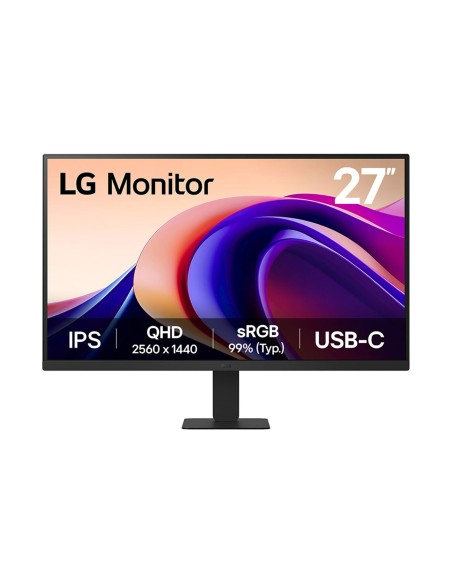 27'' QHD Monitor pantalla para PC 68,6 cm (27") 2560 x 1440 Pixeles Quad HD Negro