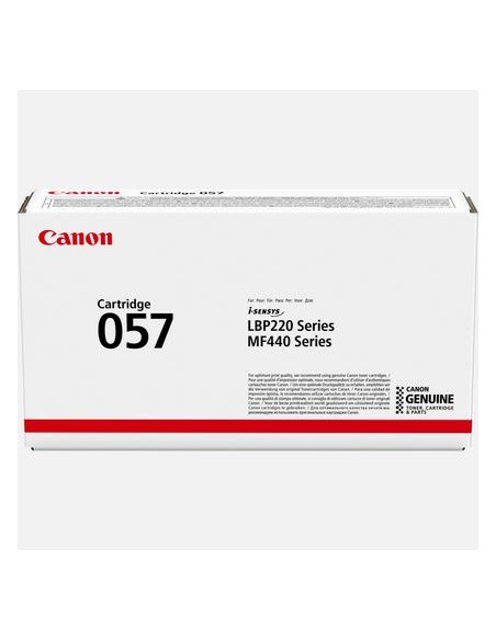 057 cartucho de tóner 1 pieza(s) Original Negro