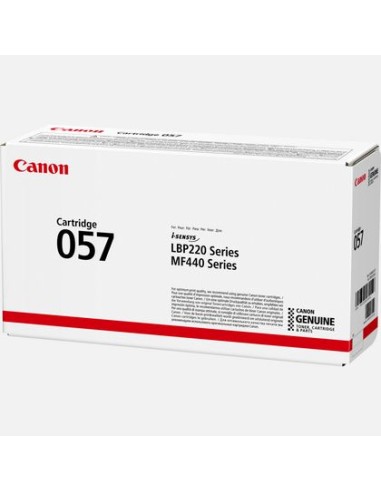 057 cartucho de tóner 1 pieza(s) Original Negro