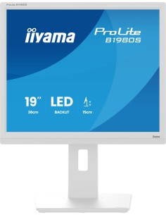 ProLite B1980S-W1 pantalla para PC 48,3 cm (19") 1280 x 1024 Pixeles SVGA LED Blanco